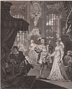 Henry the Eighth and Anna Boleyne